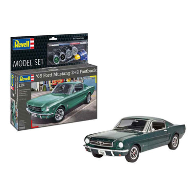 Maquette Revell - 1965 Ford Mustang 2+2 fastback 1:24 - 82 pcs.