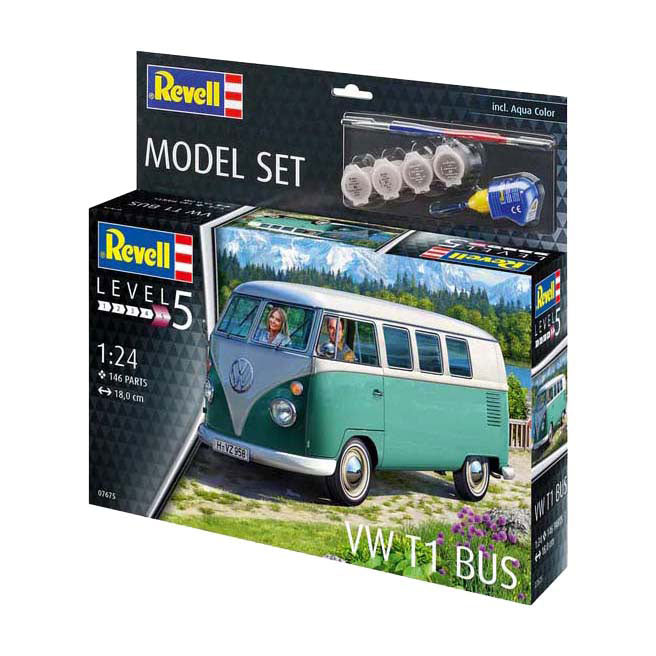 Maquette Revell - Bus VW T1 1:24 - 146 pcs.