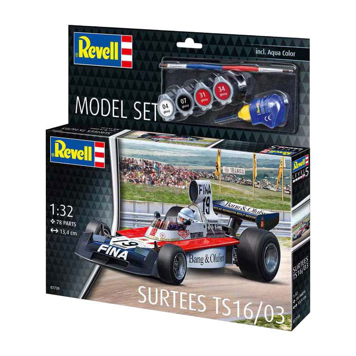 Maquette Revell - surtees ts16 03 formule 1 1:32 - 78 pcs.