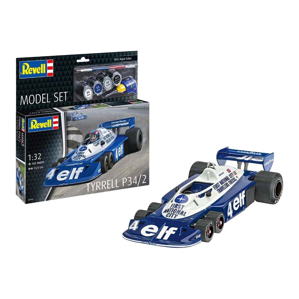 Maquette Revell - Tyrrel P34 2 1:32 - 105 pcs.