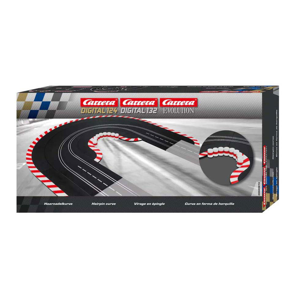 Carrera virage en épingle à cheveux set pistes de course 1:24