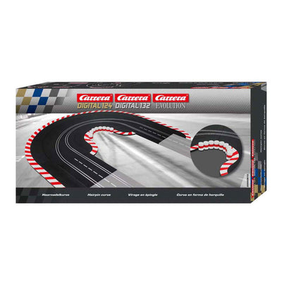 Carrera virage en épingle à cheveux set pistes de course 1:24