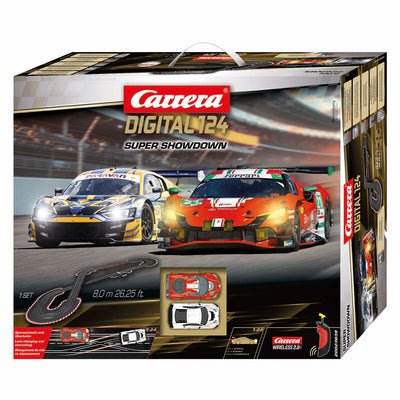 Circuit de course numérique Carrera 1:24 avec 2 voitures de course