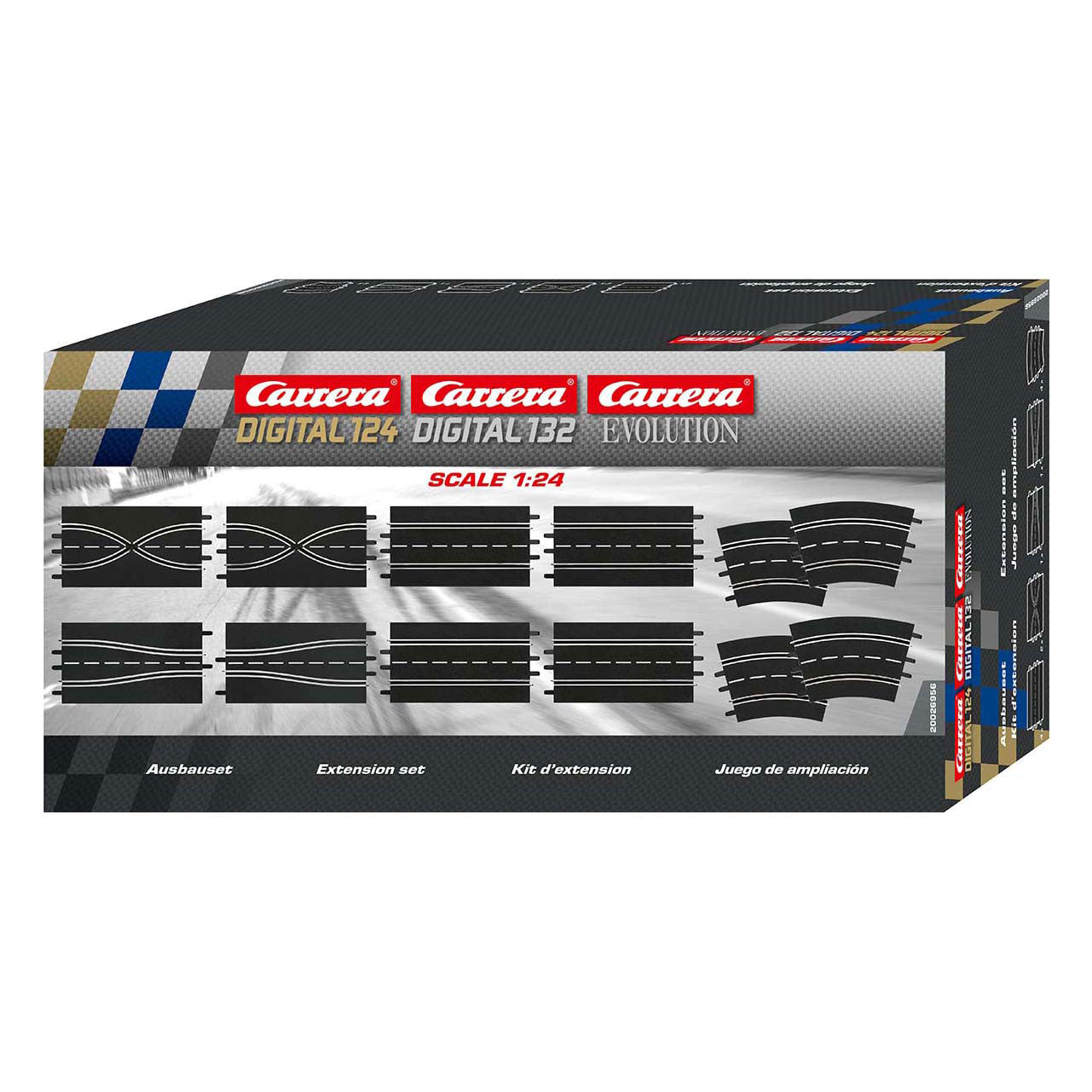 Kit d'extension Carrera 1:24 - 12 pcs.