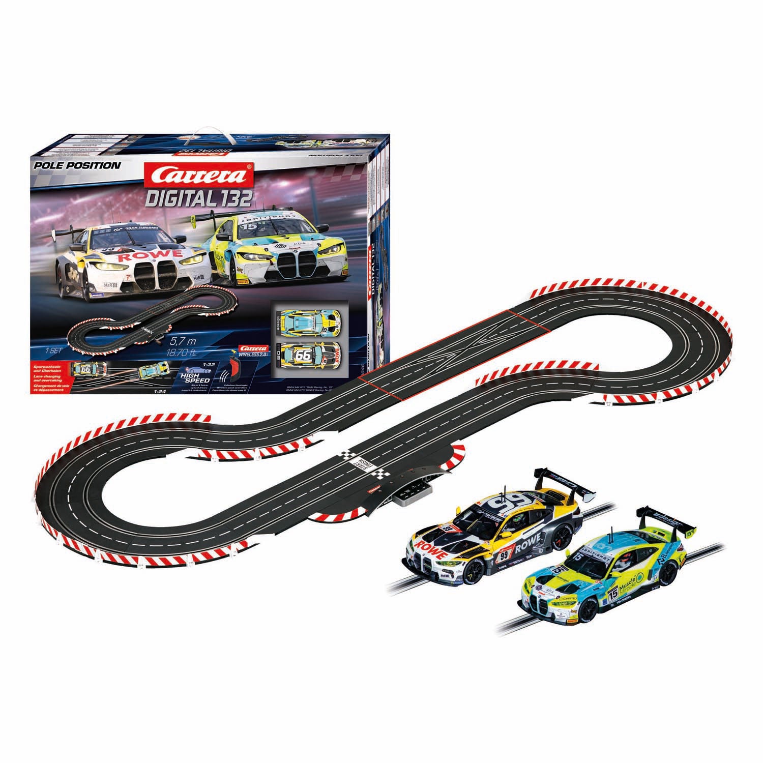 Carrera pole position - piste de course numérique 132
