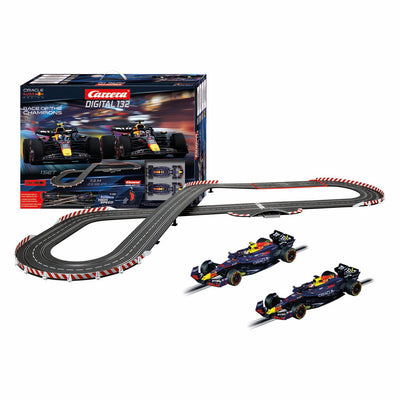 Carrera course des champions - piste de course numérique 132 - rb20 m. verstappen s. perez