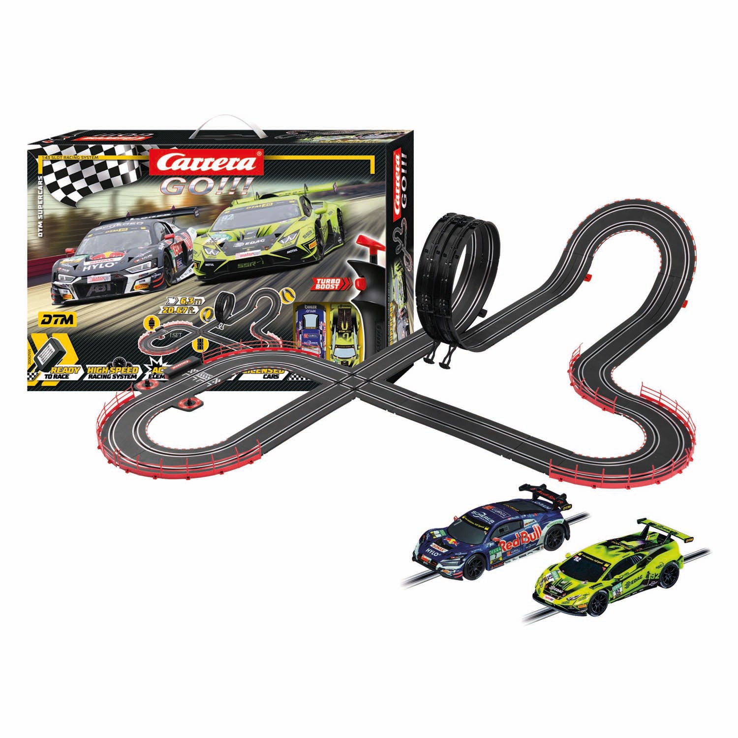 Carrera, allez !!! piste de course - supercars dtm