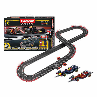 Carrera, allez !!! piste de course - course de champion m. verstappen n°1 contre l. Hamilton n°44