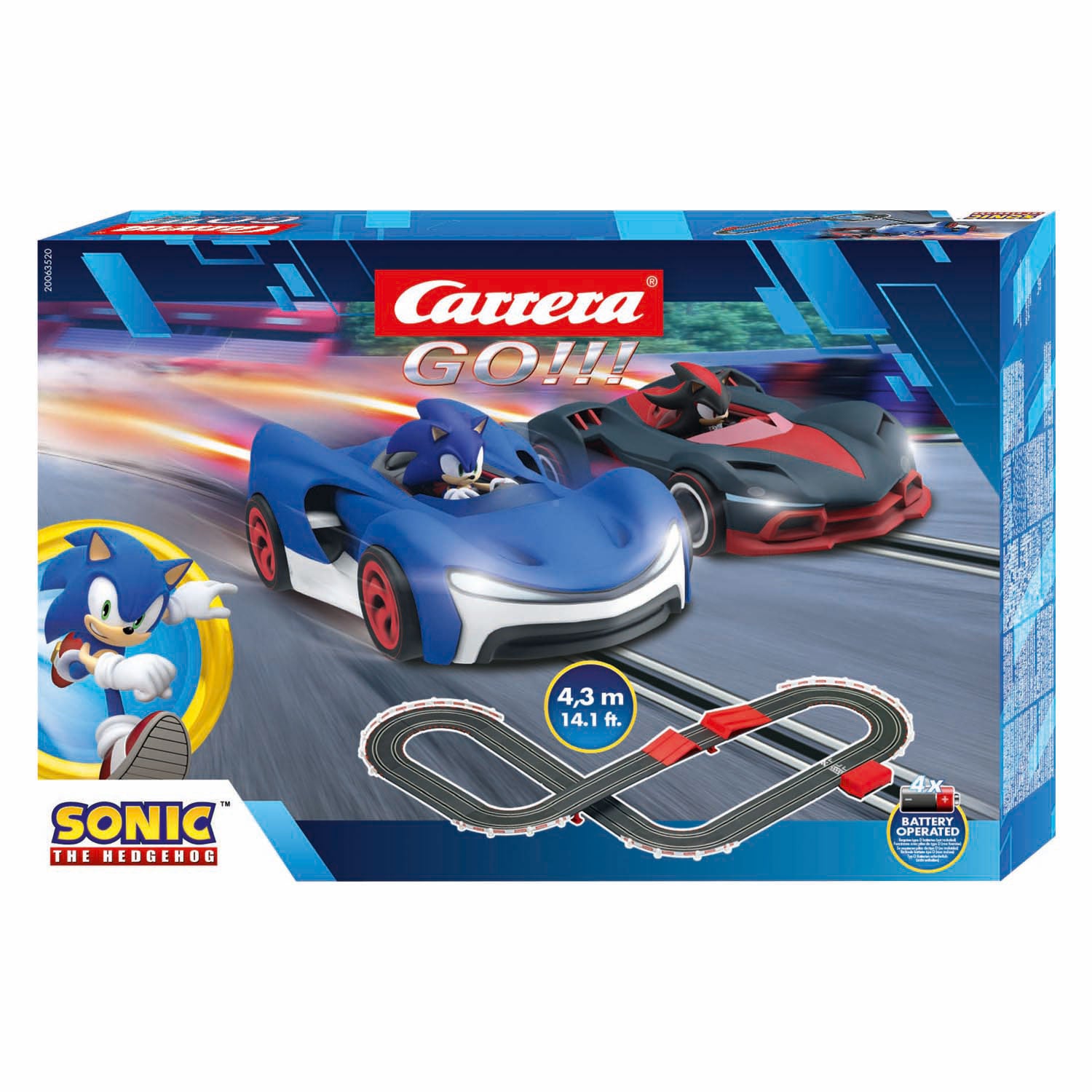 Carrera Go !!! Le hérisson