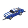 Carrera ford mustang '67 - bleu course 1:43
