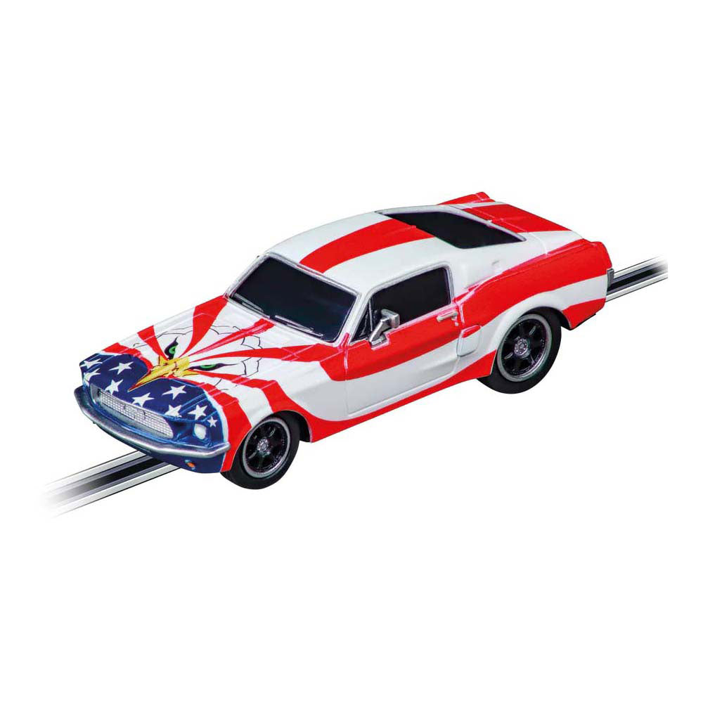 Carrera Ford Mustang 67 étoiles et rayures - 1:43