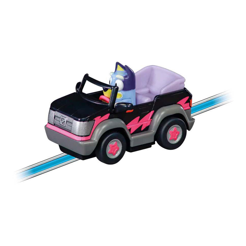 Carrera première voiture de course bleue - 1:50