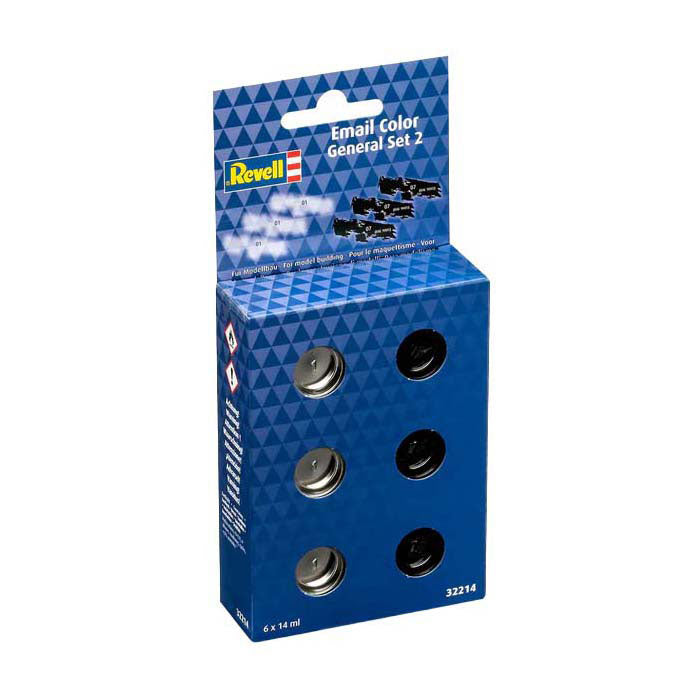 Revell set de peinture émaillée set de base brillant - 6x14ml
