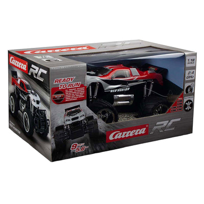 Carrera rc 2,4 GHz chasseur rouge x - 1:18