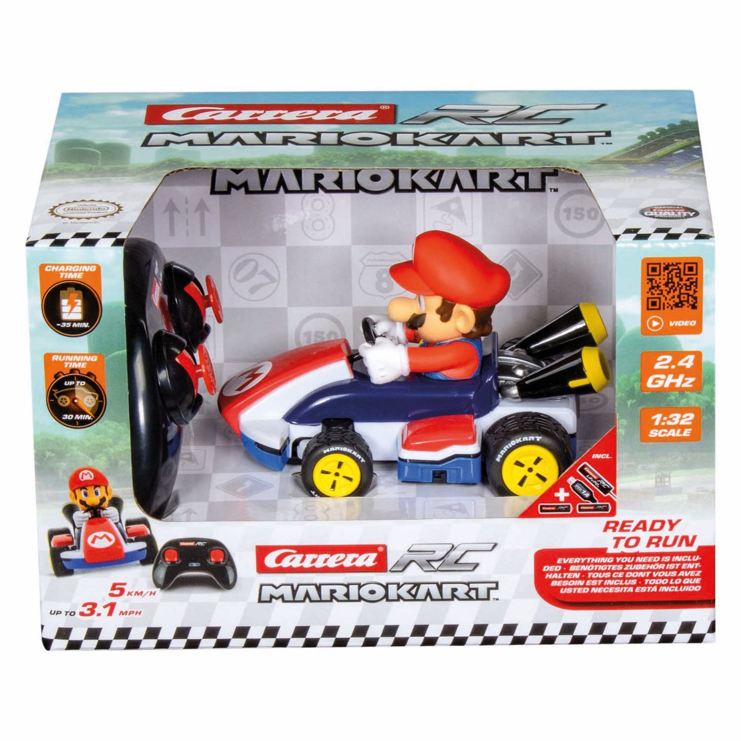 Carrera 2,4 GHz Mario Kart Race Kart Mario