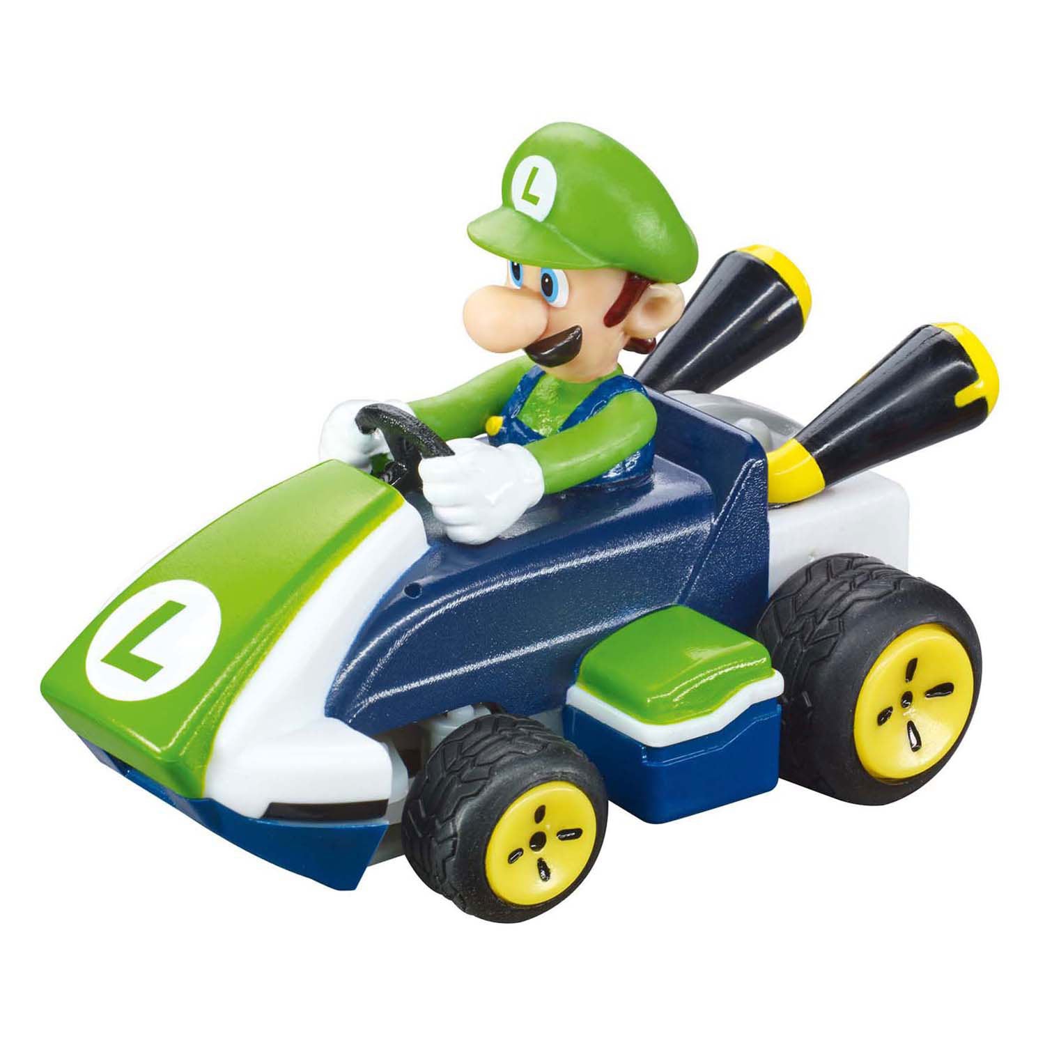 Carrera mini RC 2,4 GHz Mario Kart Luigi - 1:50