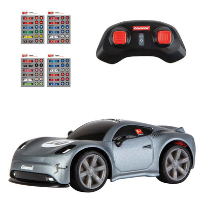 Carrera mini rc 2.4ghz bundesliga 1:43 - gris