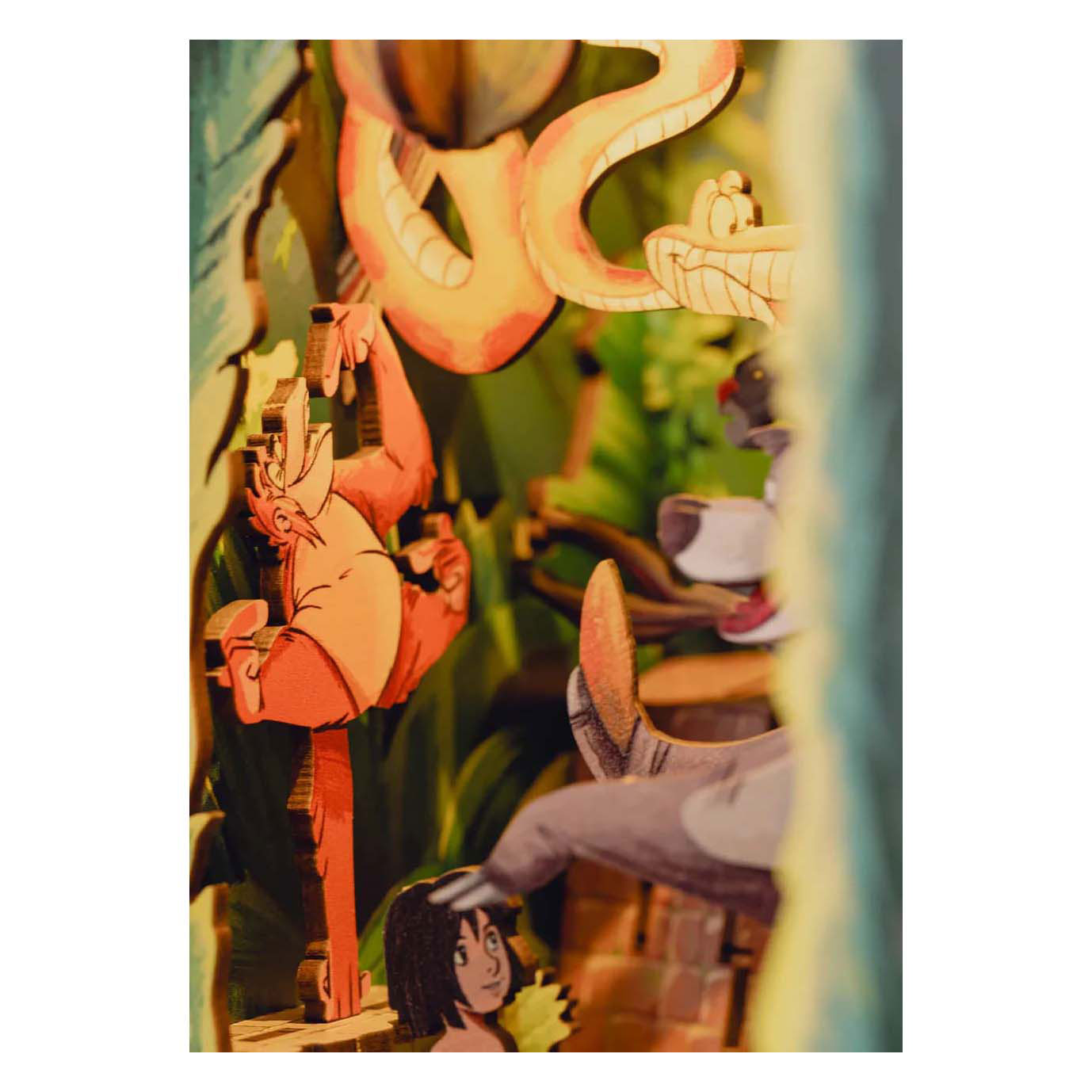 Disney Revell - Coin livre d'aventures minuscules - Le livre de la jungle