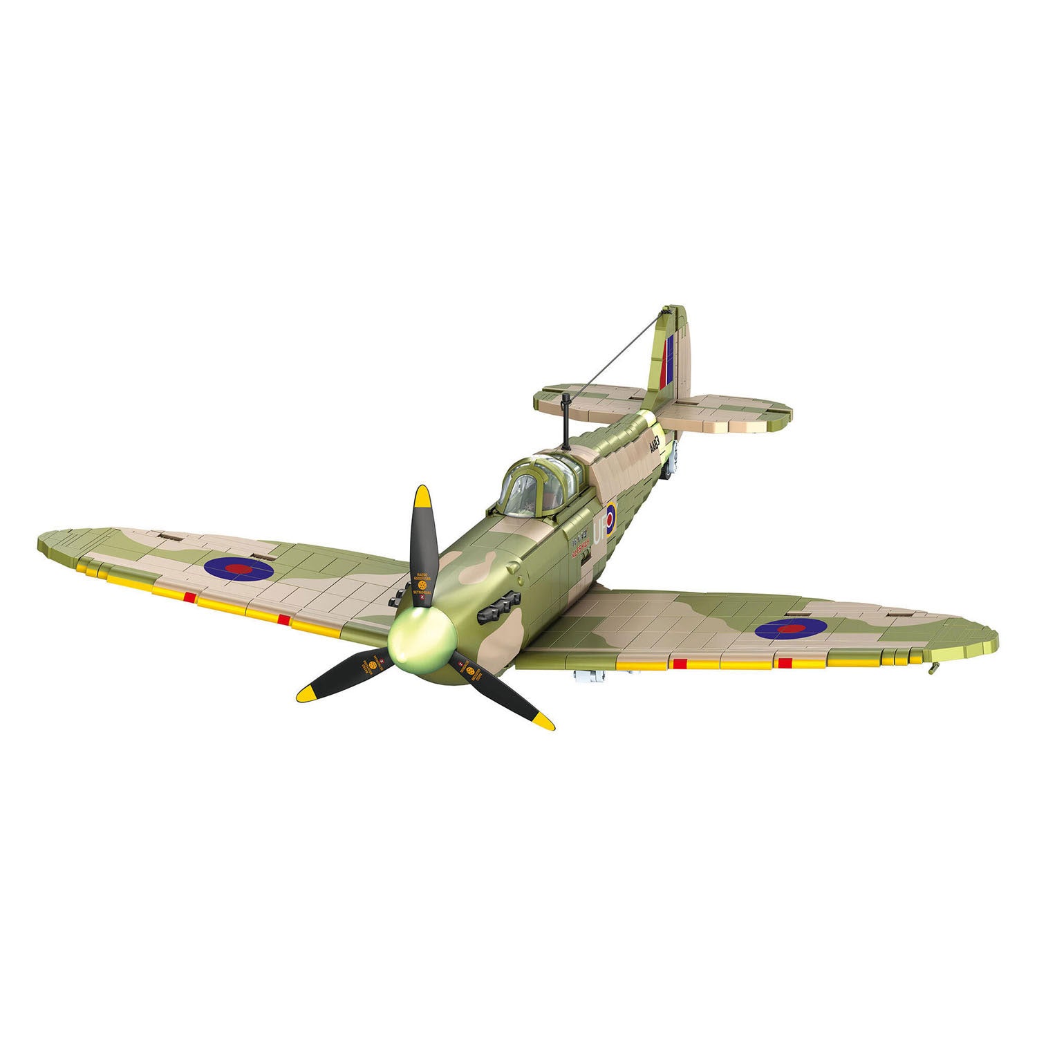 Blocs de construction du système de briques Revell Iron Maiden Spitfire Mk.II Aces High 1:18 - 2802 pièces.