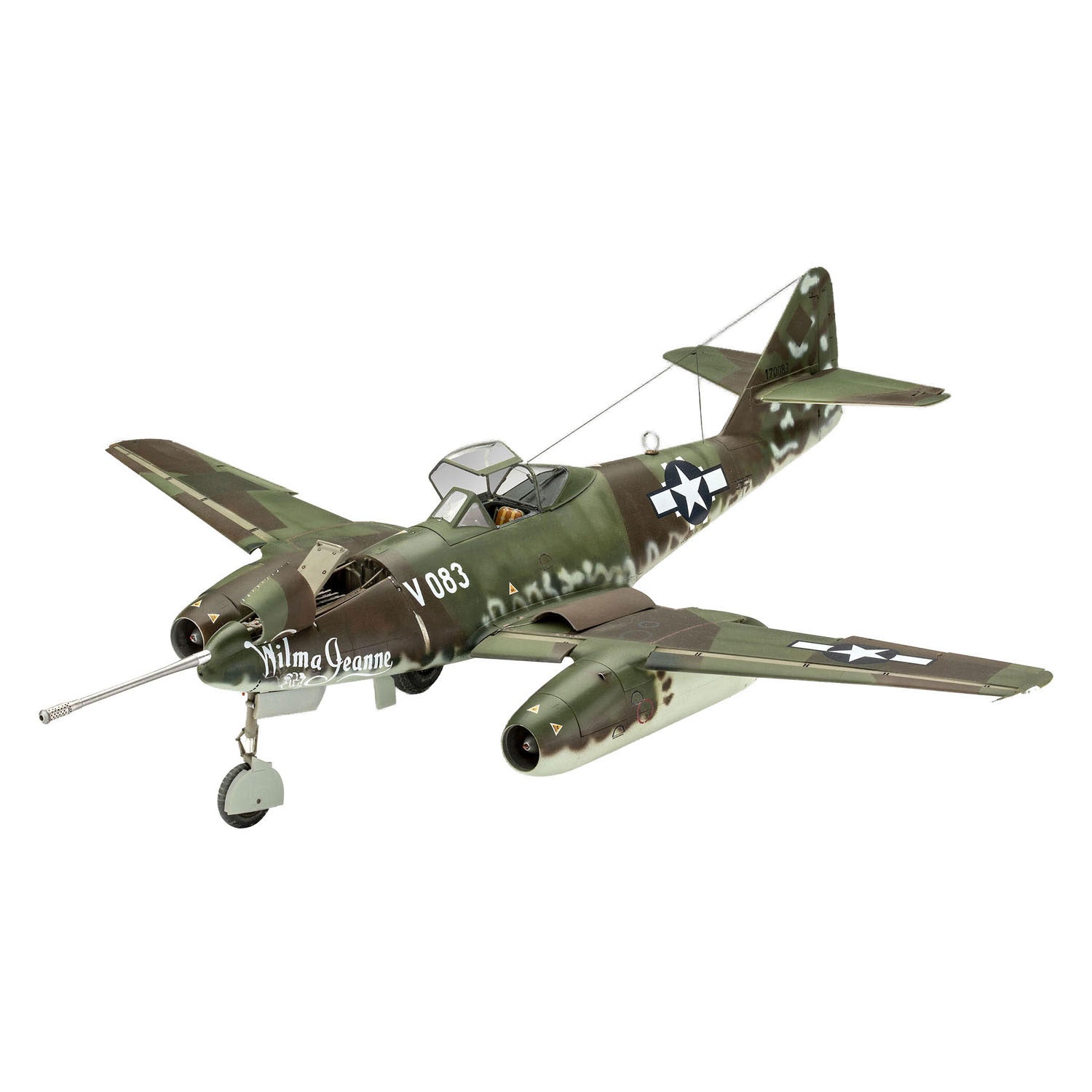 Maquette Revell Messerschmitt Me262a-1a U6 1:32 - 243 pièces.