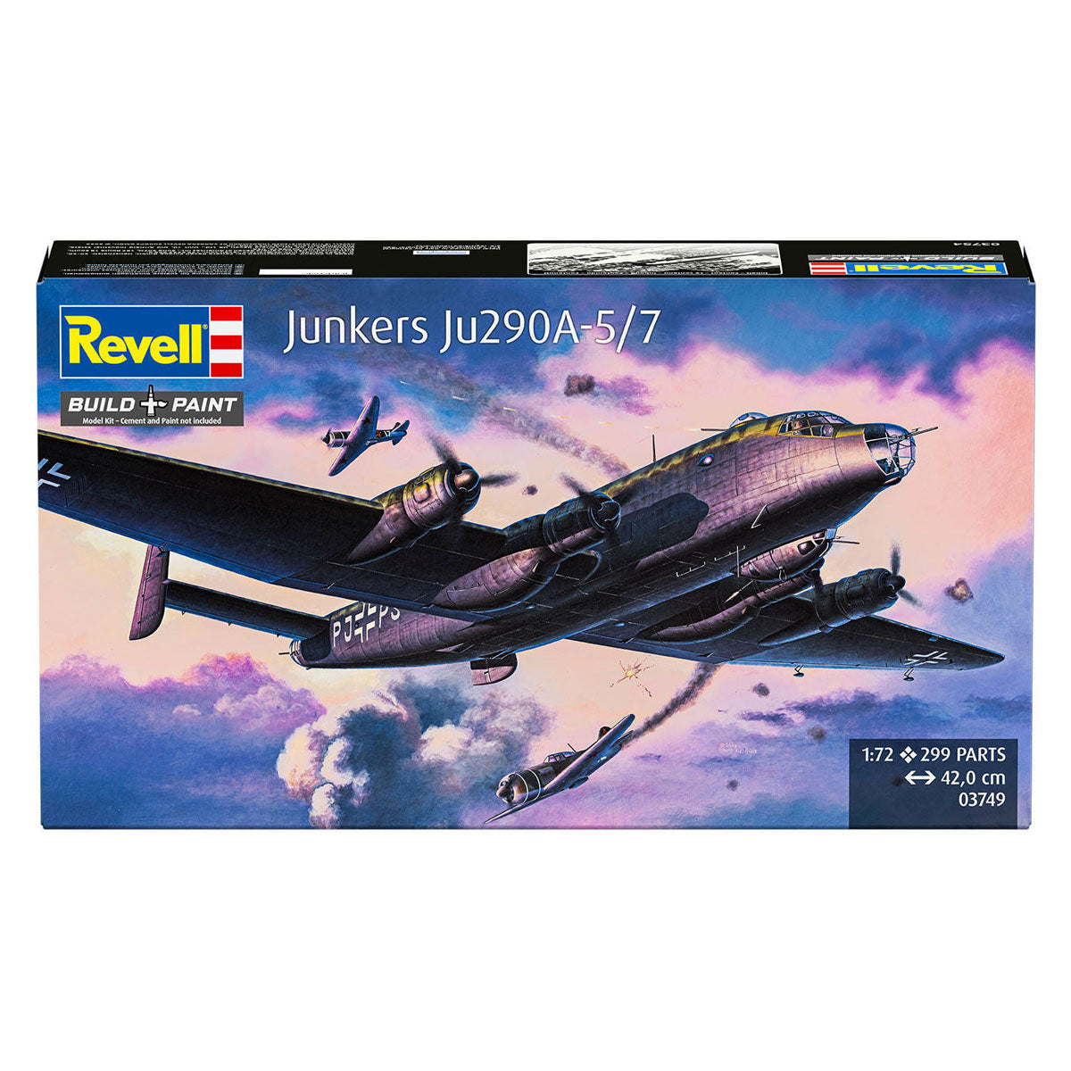 Revell Maquette Junkers Ju 290a-5 'seeadler' 1:72 - 299 pièces