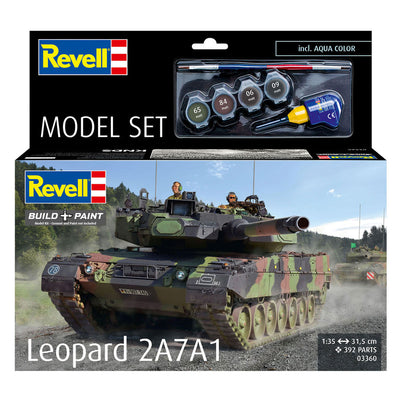 Maquette Revell léopard 2a7a1 1:35 - 392 pièces.