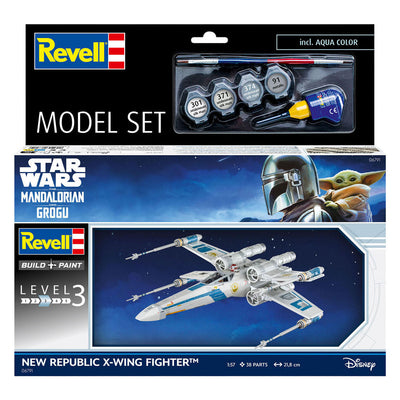 Maquette Revell le Mandalorian et Grogu New Republic X-wing Fighter 1:57 - 38pcs.
