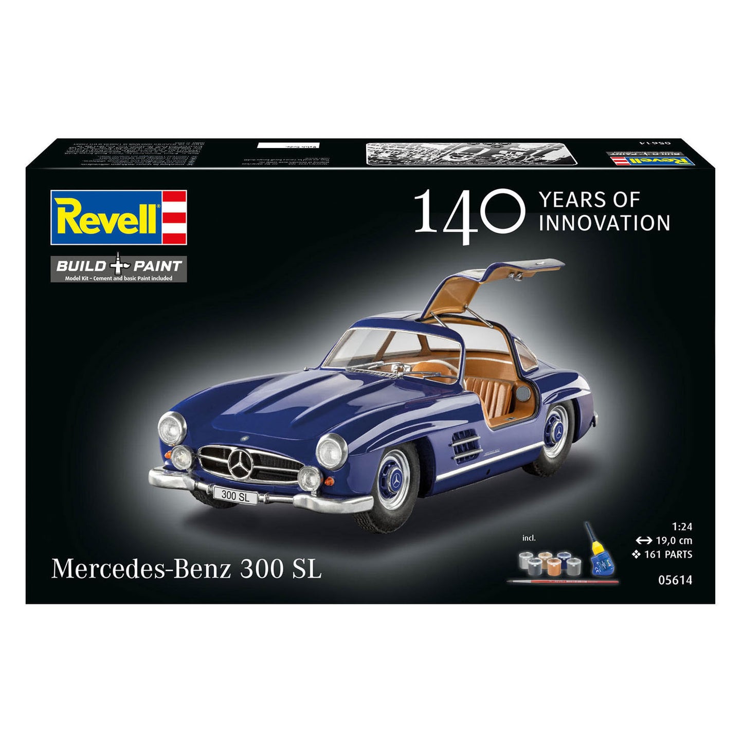 Coffret cadeau Revell Model Kit Mercedes-Benz 300 1:24 - 161pcs.