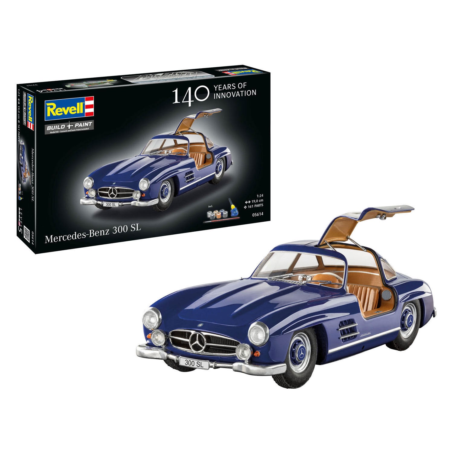 Coffret cadeau Revell Model Kit Mercedes-Benz 300 1:24 - 161pcs.
