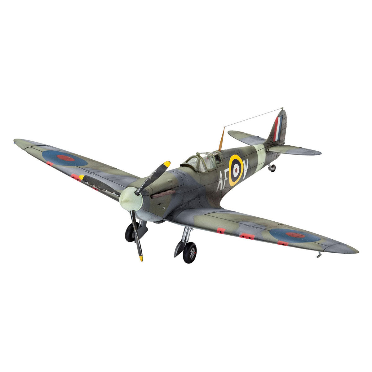 Kit de démarrage Revell modèle Spitfire mk.iia 1:72 - 38 pièces.