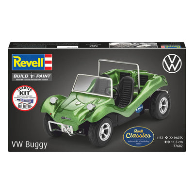 Kit de démarrage Revell Model Kit VW Buggy 1:32 - 22 pièces.