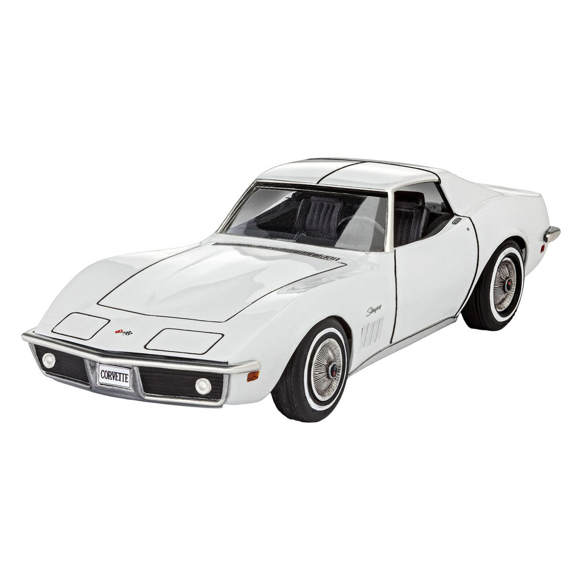 Revell maquette kit de démarrage corvette c3 1:32 - 20pcs.