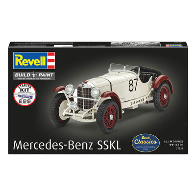 Kit de démarrage Revell pour modèle Mercedes-Benz Sskl 1:32 - 79 pièces.