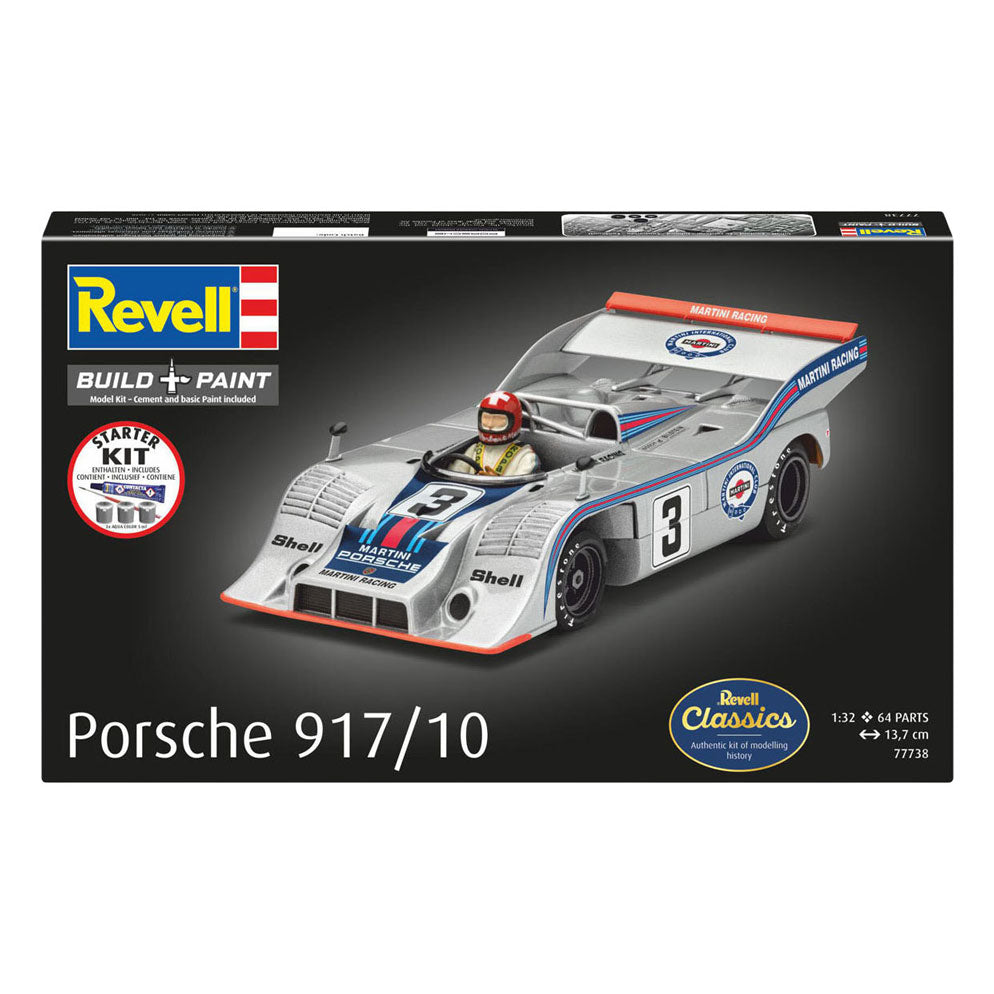 Revell maquette kit de démarrage Porsche 917 10 1:32 - 64 pcs.