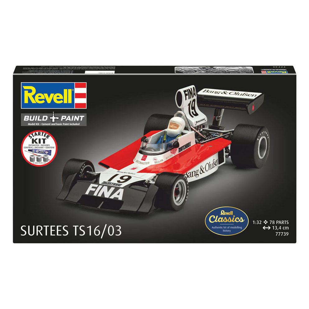 Revell modèle kit de démarrage surtees ts16 03 1:32 - 78 pièces.