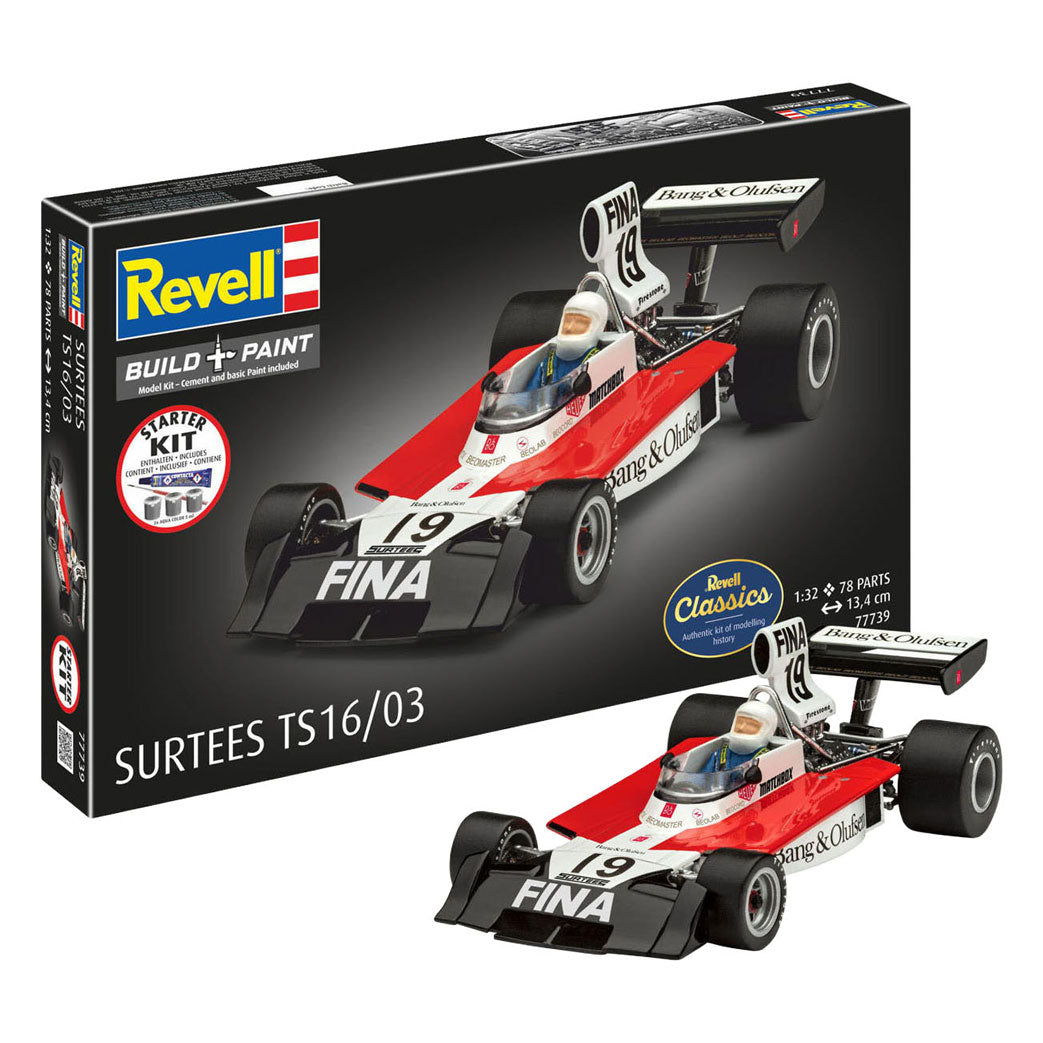 Revell modèle kit de démarrage surtees ts16 03 1:32 - 78 pièces.
