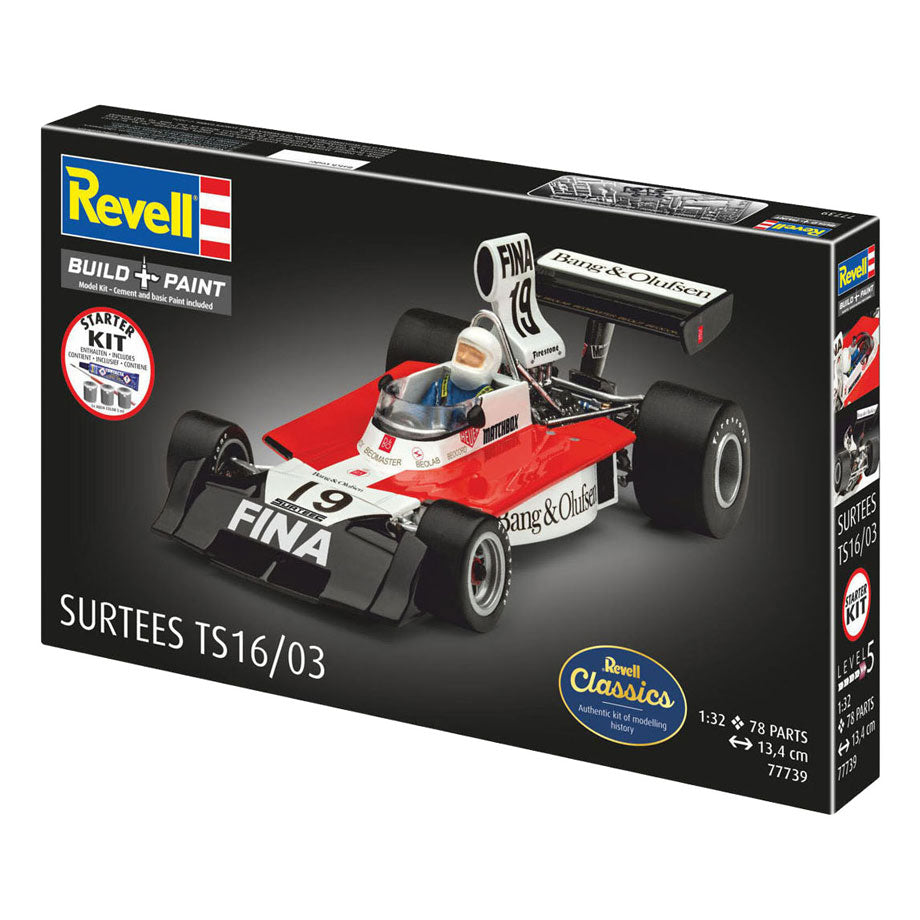 Revell modèle kit de démarrage surtees ts16 03 1:32 - 78 pièces.