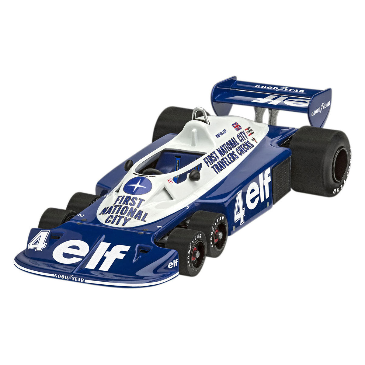Revell maquette kit de démarrage tyrrell p34 2 6 roues 1:32 - 105 pcs.
