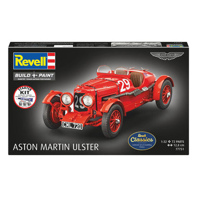 Kit de démarrage Revell Model Kit Aston Martin Ulster 1:32 - 72 pièces.