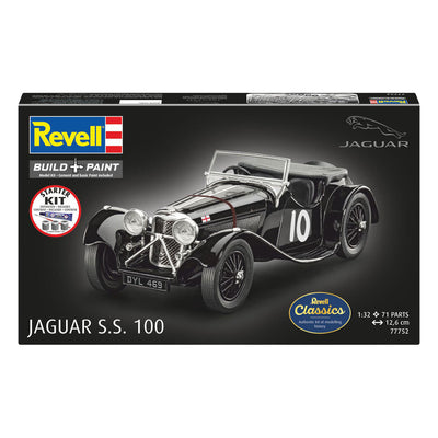 Revell maquette kit de démarrage Jaguar SS 100 1:32 - 75 pcs.