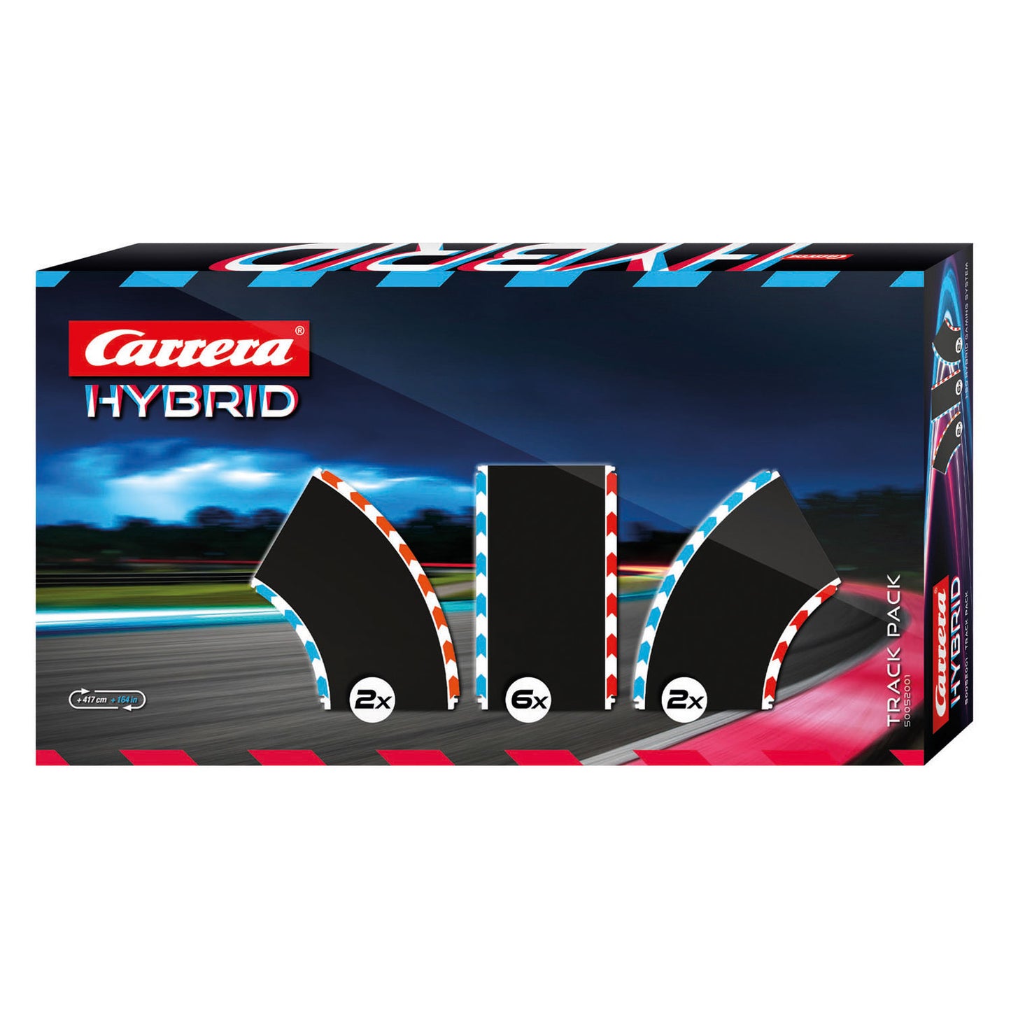 Pièces de piste hybrides Carrera pack de piste 1 - 10 pcs.