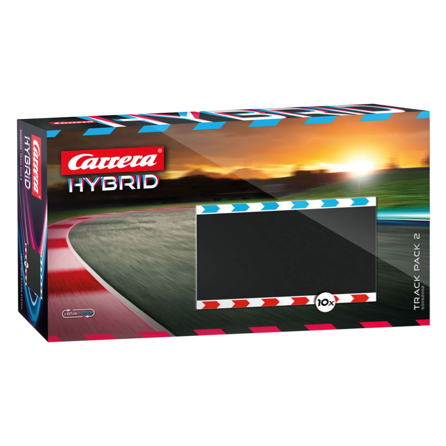 Pièces de piste hybrides Carrera pack de 2 à 10 pièces.