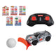 Carrera rc 2.4ghz mini rc gris - championnat du monde - 1:43
