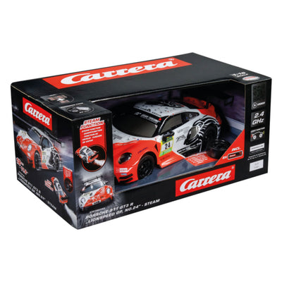Carrera rc 2.4ghz porsche 911 gt3 r lionspeed gp, n°24 - 1:16