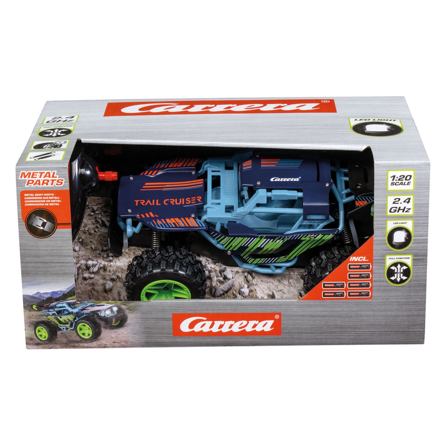 Croiseur de sentier Carrera RC 2,4 GHz - 1:20
