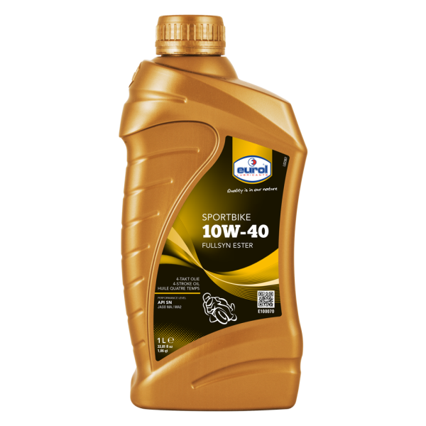 Eurol Volynthetic Motor Oil Sport Bike 10W-40 pour les motos à 4 temps