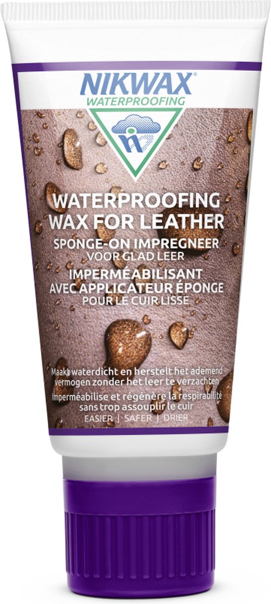Cire imperméabilisante Nikwax pour cuir 100ml