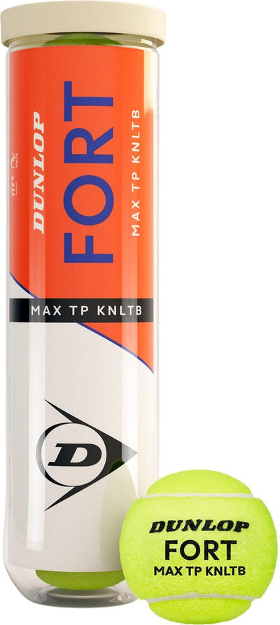 Dunlop fort max tp knltb - jaune - 4 pièces