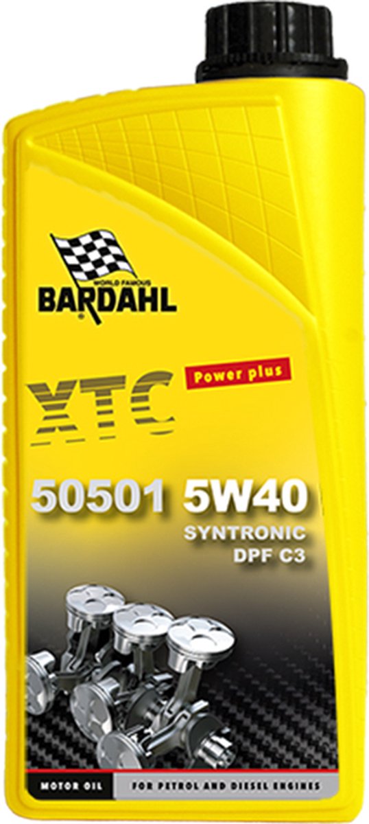 Huile moteur Bardahl xtc 50501 5w40 syntronic