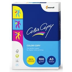 Papier d'impression couleur mondi cc310 100g m2 a3 160 cie